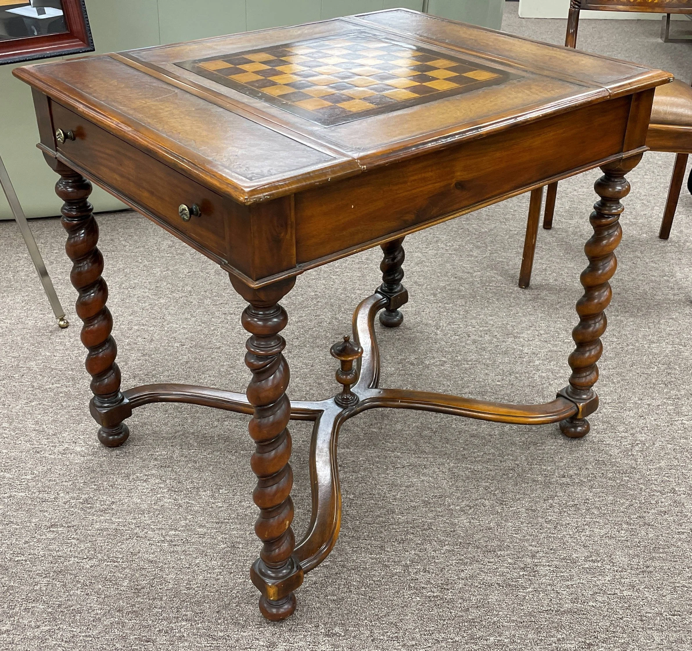 Encore Furniture Gallery-Theodore Alexander Spiral Turned Leg Game